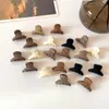Mini pinza para el pelo de tono marrón transfronteriza, pinza pequeña de princesa para el pelo, pinza para flequillo, accesorio para el pelo, pasador