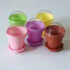 DIY Espessado Assar Pote Bolo Copo Farelo Madeira Copo Confeitaria Sorvete Vaso Flores Iogurte Mousse Copo Conjunto 100