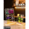 Tablero de Exhibición para Puesto Mercado Nocturno Pizarra Luminosa Atracción de Tráfico Tablero Fluorescente Luminoso Estante Publicitario Puesto