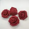 4.5 simulación espuma PE cabeza de flor rosa boda bola de flores iluminación regalo decoración flores pequeñas