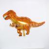 Globo de modelado de película de aluminio con tema de dinosaurio animal de dibujos animados, dragón de cuello largo, Brontosaurio, Tiranosaurio, decoración para fiesta de cumpleaños infantil
