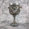 Copo de Água Jogo de Direitos Bar Escultura Criativa 3D Personalidade Copo de Cerveja Bebida Taça de Resina
