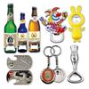 Llavero de metal personalizado, estilo playa europeo y americano, abrebotellas, llavero de aleación de zinc, pintura, fabricante sedex
