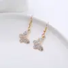 Brincos europeus e americanos mais vendidos design de nicho feminino novo estilo brincos de liga moda todos os jogos brincos elegantes modernos