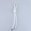 Cordão Simples DIY Cor Sólida Estilo Dopamina Miu Corda de Couro Enrolada no Núcleo Corda Trançada Alça para Pingente de Celular
