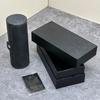 Caja para gafas de traje caja de gafas de traje negro caja de gafas avanzada caja de papel con tapa cielo y tierra caja para gafas de sol caja para gafas ópticas