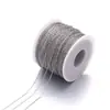Corrente de Aço Inoxidável Feita à Mão DIY Elo Plano Redondo O Corrente de Contas Colorida Fecho Redondo Pulseira Colar Corrente de Franja Acessórios de Joias