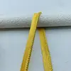 Fita de Zíper Lurex Dourado e Prata 4mm Cordão de Viés Tira de Acabamento para Cortina Almofada de Sofá Têxtil de Casa Tira de Viés Tira de Inserção para Roupa