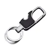 Colgante de cintura para hombre, anillo doble creativo, llavero de acero inoxidable, llavero multifuncional, abridor de botellas, llavero, fabricantes, venta al por mayor