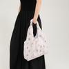 Bolso de tela con estampado de gran capacidad, bolso de mano de lona sencillo, bolso grande para llevar al hombro, bolso informal tipo cubo portátil para llevar debajo del brazo.