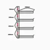 Soportes para Cables Galvanizados por Inmersión en Caliente, Soportes para Canaletas de Cables, Soportes para Corredores de Túneles, Soportes para Puentes, Soportes para Canaletas de Cables en Salas de Distribución