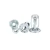 Tuerca remachable no estándar tornillo remachable hexagonal parcial personalizado capuchón de aluminio remachable procesamiento personalizado remache de acero inoxidable