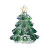 Artesanías de Vidrio Cristal Polvo de Porcelana Suministros Navideños Adornos para Árbol de Navidad Accesorios Pequeños de Escritorio para Entrada Suministro Transfronterizo