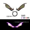 Nuevo Producto USB Ojo de Diablo Luz LED Decorativa para Coche Luz Ojo de Águila Luz Decorativa Personalizada para Ventana de Coche