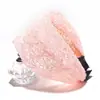 Diadema de Encaje Ultrancha para Cubrir Cabello Gris y Mechones Sueltos, Accesorio para el Cabello Antideslizante con Dientes para Lavarse la Cara y Peinar el Flequillo para Mujeres