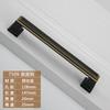 Nuevo Estilo Chino Manija Bronce Negro Gabinete Armario Manija Pequeña Cajón Redonda Un Agujero Muebles Retro Manija Oscura