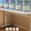 Soporte de pata de mesa ajustable de manivela manual, Trípode desmontable con polea para tablero de mesa de oficina, Estante de escritorio ajustable