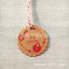 Etiqueta decorativa de piel de vaca para el Día de San Valentín, regalo para pareja, repostería, tarjeta de agradecimiento, regalo a mano, decoración