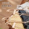 Colgador doméstico de aleación de aluminio soporte para traje Hanfu colgador de ropa para pantalones colgador de ropa estante para pantalones con clip clip para pantalones antideslizante