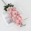 Flores Artificiales para Decoración de Techo de Salón de Bodas con Narcisos e Hortensias para Montaje de Lugar Festivo