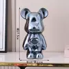 Adornos de Oso Violento de Celebridad de Internet de Lujo Ligero Accesorios para el Hogar Sala de Estar Gabinete de Vino Gabinete de TV Decoración Regalo de Inauguración