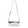 Bolso de hombro retro tipo baguette transfronterizo para mujer, nuevo modelo de verano 2026, correa de hombro ajustable, bolso de hombro y cruzado de moda para el día a día para mujer