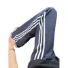 Pantalones Casuales con Patrón de Escamas de Dragón para Hombre Verano Rayados Delgados Retro Holgados Pantalones Deportivos de Pierna Recta Tres Rayas Americanos Transpirables