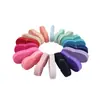 Spot Wholesale Banda Elástica Elástica de 1 cm Banda de Dobladillo de Color Puro Accesorios Listos para Usar Diadema con Estampado de Moño Pulsera