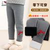 Leggings de Invierno para Niñas 2025 Nuevo Estilo Elásticos Suaves de Felpa Un Par Adecuados para Usar en Temperaturas Bajo Cero, Venta al por Mayor para Ropa de Niños Mayores