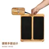 Tabla de Estiramiento de Madera Maciza Artefacto de Pedal Inclinado Estirador de Pie Inclinado Equipo de Rehabilitación para Piernas Taburete Estirador de Piernas Delgadas