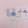 Estrella de cinco puntas fruta del amor color de azúcar material de polvo de oro DIY material para accesorios para el cabello de niños carcasa de teléfono móvil accesorios de belleza