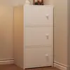 Gabinete pequeño de almacenamiento Gabinete de almacenamiento de pared para sala de estar, dormitorio con puerta Gabinete de pared pequeño y estrecho Estante de almacenamiento de piso