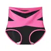 Bragas moldeadoras de control de abdomen y levantamiento de glúteos de vendaje de cintura alta para mujer de talla grande, personalizadas de fábrica para la exportación, hechas de poliéster