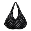 Bolso tote minimalista de estilo coreano con textura de lunares para el hombro para mujer, nuevo modelo 2026, alto valor estético, bolso de mano y bolso de hombro únicos para mujer