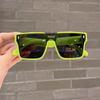 2025 Nuevas Gafas de Sol Personalizadas Coloridas para Niños y Niñas, Estilo para Estudiantes de Primaria, Dibujos Animados de Protección Solar, Anti-UV