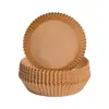 Fabricante de papel para air fryer, papel alumínio, forros de papel perfurados para air fryer, bandeja para molho de mergulhar para grelhar carne, quatro cantos, Miaoqiao, jantar