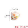 Taza Mini Oso Pequeño Súper Linda Juguete de Comida Miniatura Modelo Decoración de Casa de Muñecas Escena Accesorios Hechos a Mano DIY Venta al por Mayor