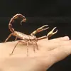JinqiankunCobre Puro Escorpião Venenoso Animal de Estimação para Chá Porta-Canetas Coador de Chá Artesanato Artístico Suprimento Profissional Produção