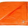 Fabricante de Lonas Procesamiento y Exportaciones 90g de Zonas de Oriente Medio Saudí Doble Naranja Naranja Impermeable Protector Solar Plástico Pe Lona