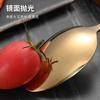 Nuevo Estilo Mango de Madera de Sapele Acero Inoxidable 304 Cuchillo, Tenedor y Cuchara Juego de Cubiertos, Estilo Retro Japonés Juego de Cuatro Piezas, Estilo Ins Venta al por Mayor