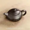 Tetera de Arcilla Púrpura de Gran Capacidad, Tetera Clásica Estilo Antiguo, Juego de Té Kung Fu de Una Tetera Dos Tazas Cuatro Tazas, Tetera Casera para Preparar Té de Una Sola Tetera B12