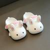 Sandalias para Padres e Hijos, Lindas Pantuflas de Verano para Interior con Dibujos Animados Antideslizantes de Conejo para los Dedos, Zapatos de Agujeros de Verano para Exterior para Mujer al Mayoreo