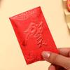 Mini Bolsas Rojas para la Suerte y la Fortuna, Paquetes Rojos Pequeños para Monedas con Palabras Felices para Regalo de Bloqueo de Puerta de Boda Bolsas de Dinero 2027
