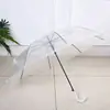 Paraguas de alta gama automático con mango de madera para hombre, paraguas de golf extragrande, de doble uso para sol y lluvia, paraguas recto al por mayor