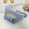 Bolsa Transparente para Muñeca Estilo Japonés, Fresca y Linda, Bolsa de Cintura de Dibujos Animados de Moda para Estudiantes con Alto Atractivo Estético