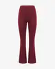Pantalones acampanados de verano europeos y americanos transfronterizos para mujer, control de abdomen para yoga, realce de glúteos, deportivos para correr, largos acampanados de yoga de cintura alta