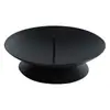 Suporte de Vela Branco e Preto, Base de Bandeja em Ferro Forjado, Ornamento Decorativo, Adereços para Decoração de Cena de Casamento Romântico