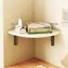 Estante de Pared, Estante Triangular, Estante de Almacenamiento Encima del Escritorio, Organizador para Libros y Papelería, Solución para Ahorrar Espacio