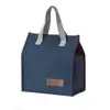 Bolsa de almuerzo de tela Oxford, bolsa térmica para lonchera, engrosada y portátil, adecuada para llevar el almuerzo al trabajo, y también para estudiantes