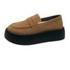 Mocasines modernos 2024, nuevos zapatos casuales, cómodos, a la moda, combinables, adelgazantes, ultraligeros, con suela gruesa, zapatos de moda para mujer.